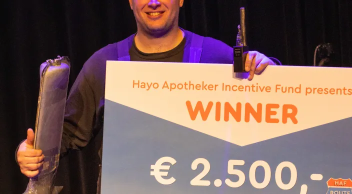 Winner Hayo Apotheker Incentive Fund Kevin van Uem 